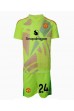 Manchester United Andre Onana #24 Keeper Babyklær Borte Fotballdrakt til barn 2024-25 Korte ermer (+ Korte bukser)